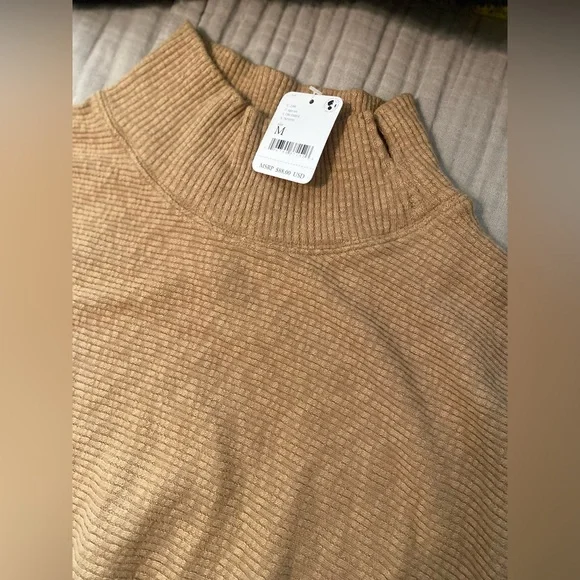 Free People Casey Tunic Dress in Tiger Eye NWT - Picture 4 of 5